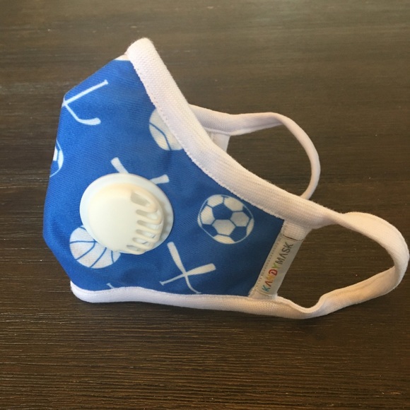 KandyMask N99 Sporty Blue Face Mask - Picture 2 of 9